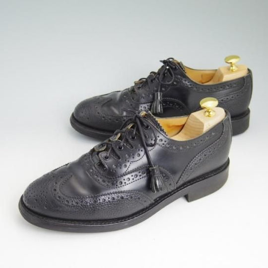 極上★サンダース SIZE 6.5【★ギリーシューズ】9734BBG/Ghillie Brogue/SANDERS★a967