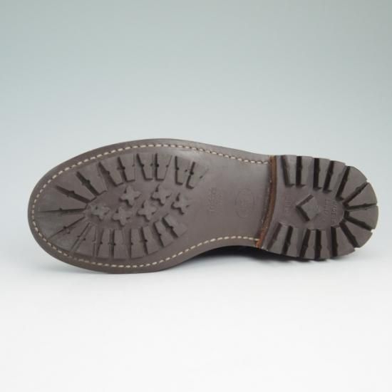 ★トリッカーズ(レディース) SIZE 4【★カントリー短靴/フルブローグ/紺】Tricker's★a968