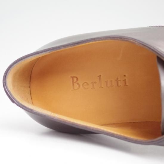 ベルルッティ (Berluti) 新品☆ベルルッティ SIZE 8【☆希少!!外羽根/ダービー】プレーン