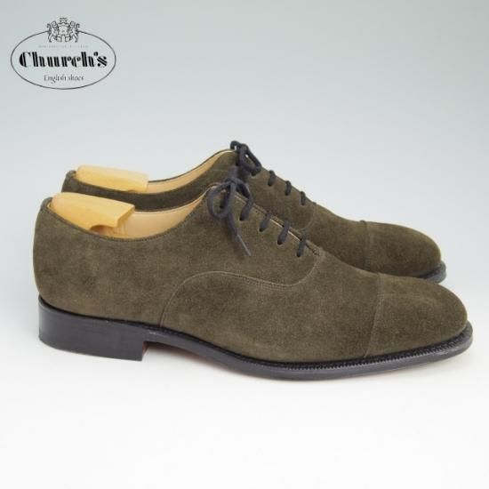 新品★チャーチ 60F/UK6【★コンサル/CONSUL/173ラスト/5都市ロゴ/スエード/ストレートチップ】Church's★a973