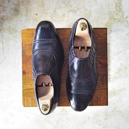 美品★アルフレッドサージェント 7E【★CARLTON】サイドエラスティック/サージェント/Alfred Sargent★a961