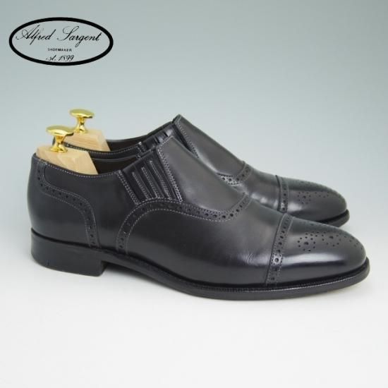 美品★アルフレッドサージェント 7E【★CARLTON】サイドエラスティック/サージェント/Alfred Sargent★a961