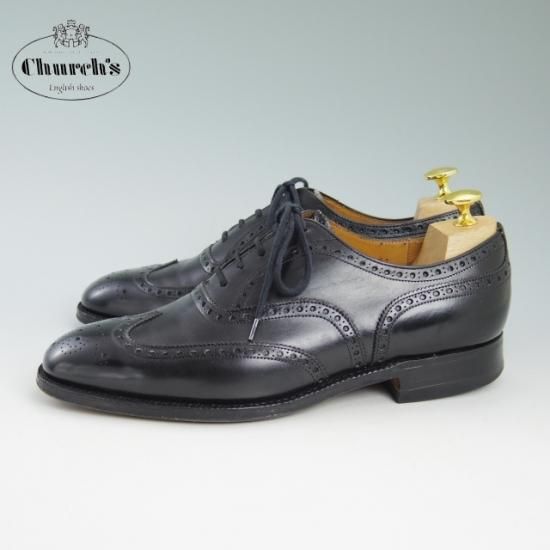 極上★チャーチ 70F/UK7【★73ラスト/チェットウインド/CHETWYND/旧チャーチ/３都市ロゴ/フルブローグ】Church's★a974