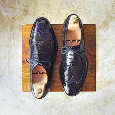 極上★チャーチ 70F/UK7【★73ラスト/チェットウインド/CHETWYND/フルブローグ/旧チャーチ/３都市ロゴ】Church's★a975