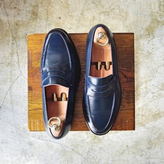 極美品★クロケット&ジョーンズ 5.5E【★ユナイテッドアローズ別注/UNITED ARROWS/コインローファー/ANTON/314ラスト】Crockett&Jones★a976