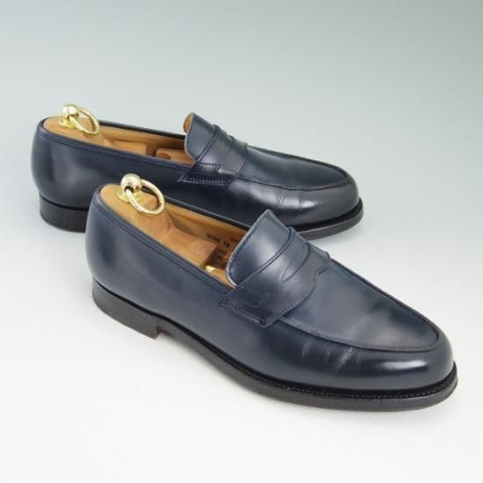 極美品★クロケット&ジョーンズ 5.5E【★ユナイテッドアローズ別注/UNITED ARROWS/コインローファー/ANTON/314ラスト】Crockett&Jones★a976