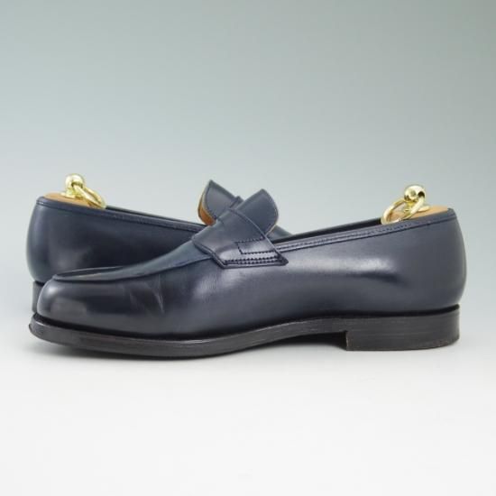 極美品★クロケット&ジョーンズ 5.5E【★ユナイテッドアローズ別注/UNITED ARROWS/コインローファー/ANTON/314ラスト】Crockett&Jones★a976