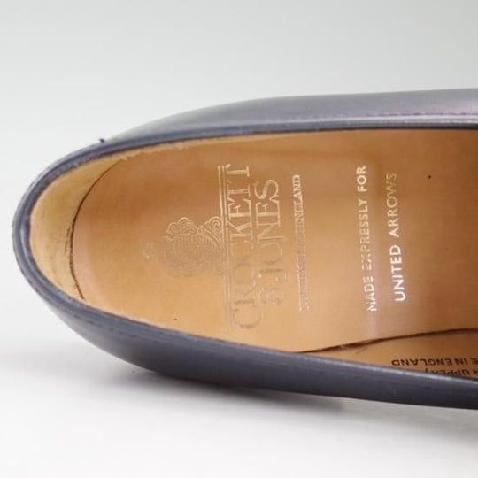 極美品★クロケット&ジョーンズ 5.5E【★ユナイテッドアローズ別注/UNITED ARROWS/コインローファー/ANTON/314ラスト】Crockett&Jones★a976