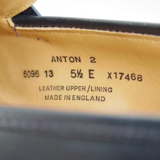 極美品★クロケット&ジョーンズ 5.5E【★ユナイテッドアローズ別注/UNITED ARROWS/コインローファー/ANTON/314ラスト】Crockett&Jones★a976
