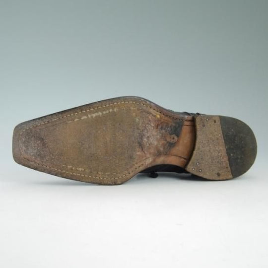 極上★ステファノブランキーニ SIZE 6.5【★ブラックラピド製法】/フルブローグ/0340/ステファノ ブランキーニ/Stefano Branchini★a979