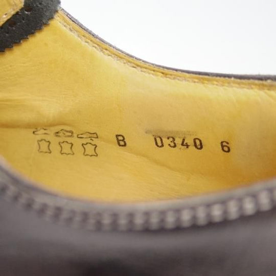 極上★ステファノブランキーニ SIZE 6.5【★ブラックラピド製法】/フルブローグ/0340/ステファノ ブランキーニ/Stefano Branchini★a979