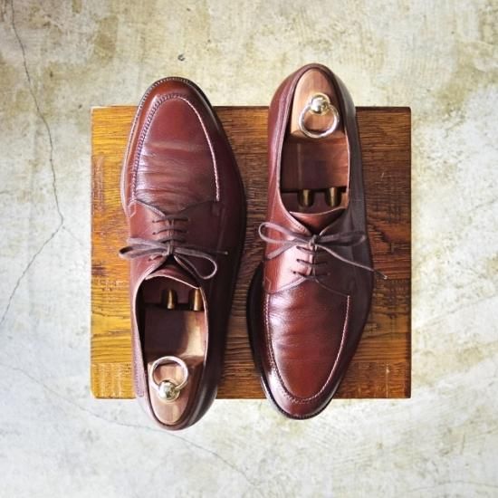 ★(伊)ボノーラ SIZE 41.5【★シボ革/Uチップ】旧ボノーラ/BONORA★a982