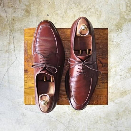 ★(伊)ボノーラ SIZE 41.5【★シボ革/Uチップ】旧ボノーラ/BONORA★a982