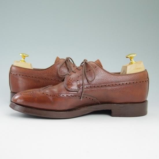 超希少★クロケット&ジョーンズ 7E【★Alan McAfeeネーム商品/アランマカフィー/HEREFORD/フルブローグ】Crockett&Jones★a987