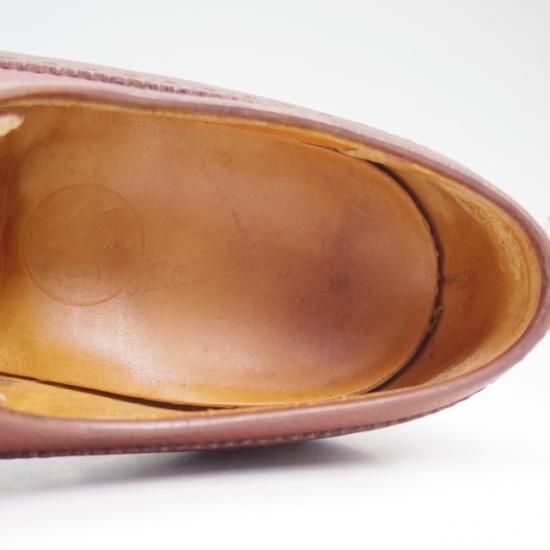 超希少★クロケット&ジョーンズ 7E【★Alan McAfeeネーム商品/アランマカフィー/HEREFORD/フルブローグ】Crockett&Jones★a987