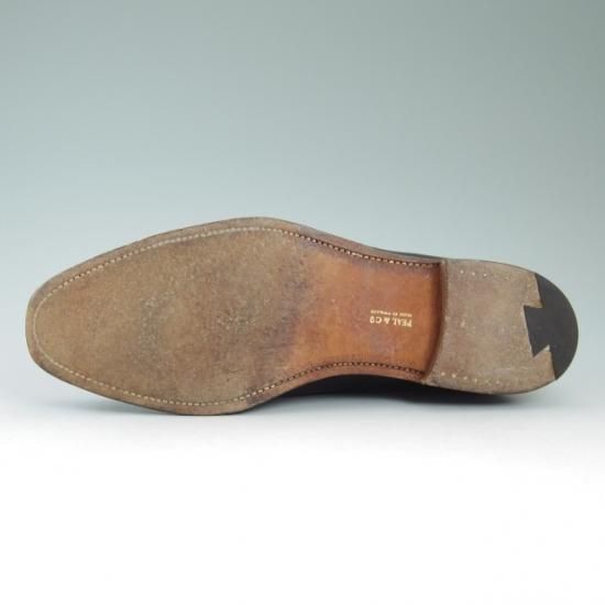 極上★クロケット&ジョーンズ UK10.5/US11D【★ブルックスブラザーズ別注/Peal&co BROOKS BROTHERS/ストレートチップ】Crockett&Jones★a989