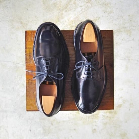 極美品★チャーチ 60F/UK6【★ブックバインダーカーフ/stratton/224ラスト/旧チャーチ/３都市ロゴ/プレーントゥ】Church's★a991