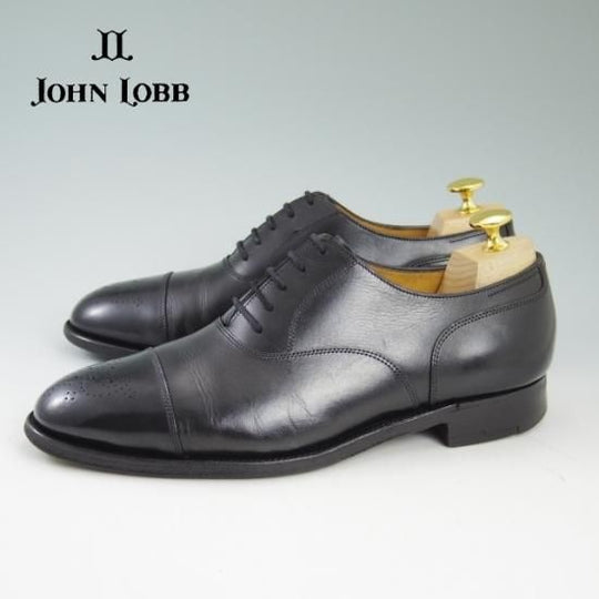 極上★ジョンロブ 6E/8695ラスト【★希少モデル!!NEW YORK/ニューヨーク】ストレートチップ/セミブローグ/JOHN LOBB★a995