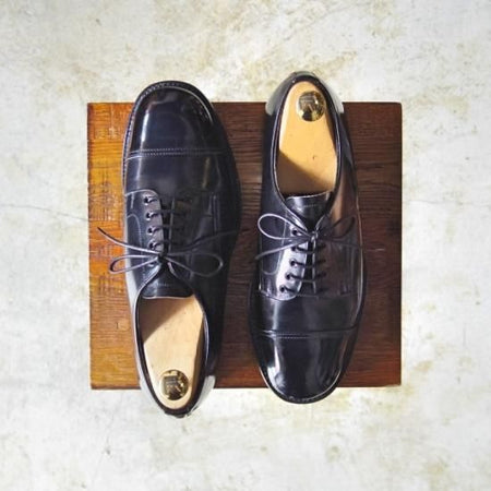 極美品★サンダース SIZE 6.5【★ストレートチップ】S-1572A/SANDERS★a997