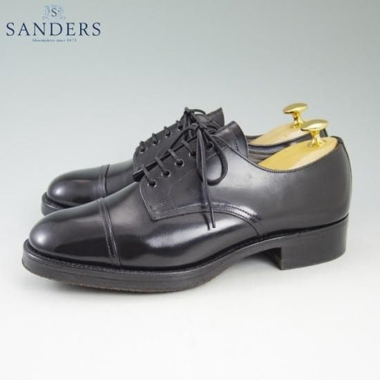 極美品★サンダース SIZE 6.5【★ストレートチップ】S-1572A/SANDERS★a997