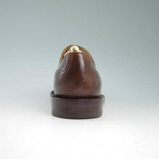 極美品★(伊)タニノクリスチー SIZE 8【★ブラックラピド製法】セミブローグ/TANINO CRISCI★a999