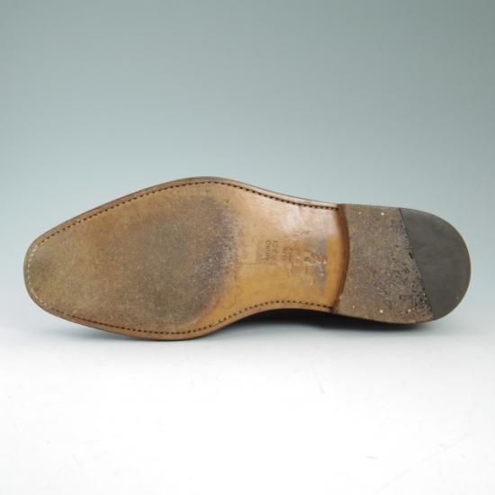 極美品★(伊)タニノクリスチー SIZE 8【★ブラックラピド製法】セミブローグ/TANINO CRISCI★a999