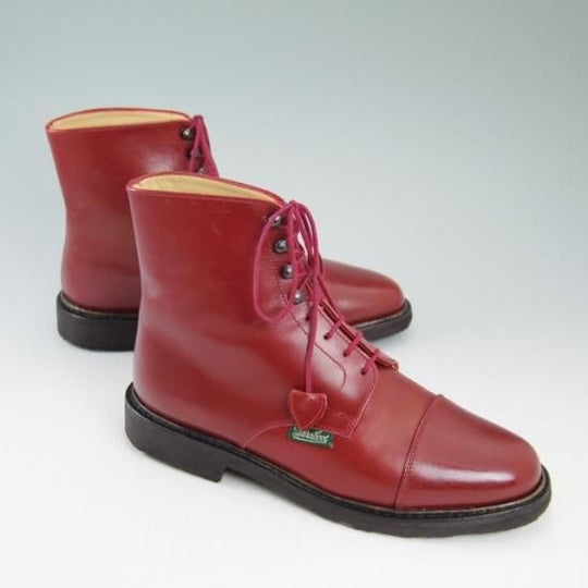 極美品★パラブーツ(レディース) 22cm/ SIZE 2.5【★プレーントゥ ブーツ/CHASSE/シャッセソール】Paraboot★b001