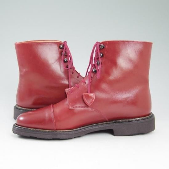 極美品★パラブーツ(レディース) 22cm/ SIZE 2.5【★プレーントゥ ブーツ/CHASSE/シャッセソール】Paraboot★b001