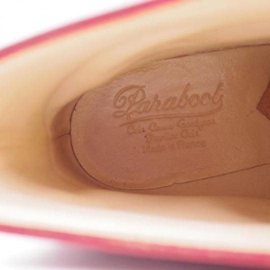 極美品★パラブーツ(レディース) 22cm/ SIZE 2.5【★プレーントゥ ブーツ/CHASSE/シャッセソール】Paraboot★b001