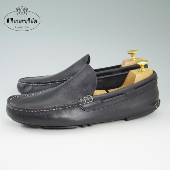 美品★チャーチ 8F【★希少スリッポン】FLETCHER/ローファー/3856/Church's★b005