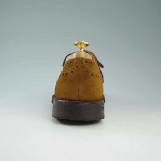 極美品★チャーチ 70F/UK7【★希少!!マラッカ色】フェアフィールド/81ラスト/fairfield/フルブローグ/スエード/Church's★b006