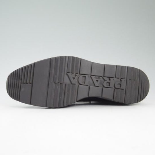 美品★PRADA/プラダ(レディース) SIZE 37.5【★ウイングチップ】フルブローグ/靴/シューズ★b010