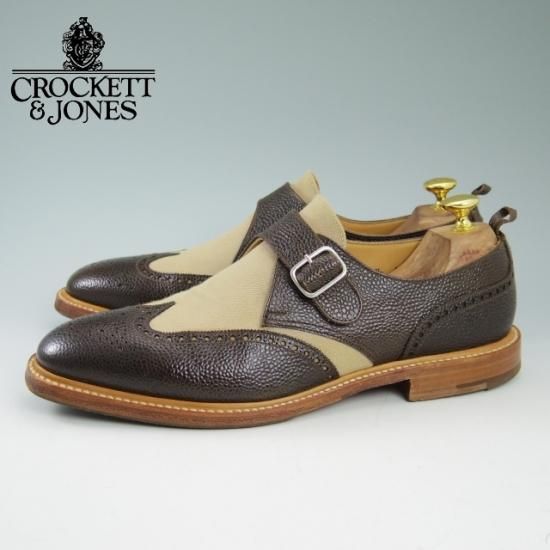 極美品★クロケット＆ジョーンズ UK9.5/US10D【★ブルックスブラザーズ・ブラックフリース別注/BrooksBrothers】Crockett＆Jones★b011