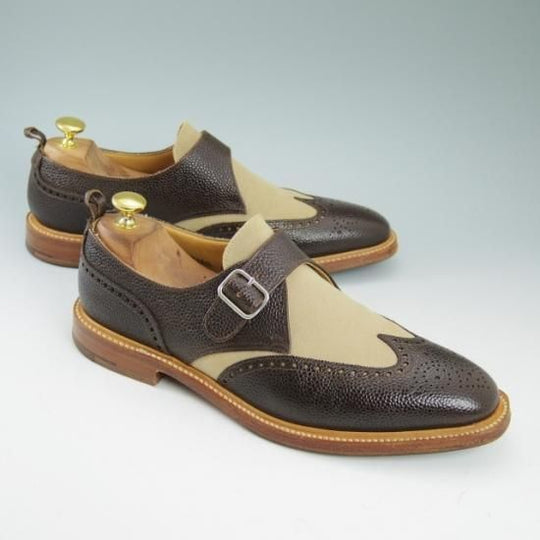 極美品★クロケット＆ジョーンズ UK9.5/US10D【★ブルックスブラザーズ・ブラックフリース別注/BrooksBrothers】Crockett＆Jones★b011