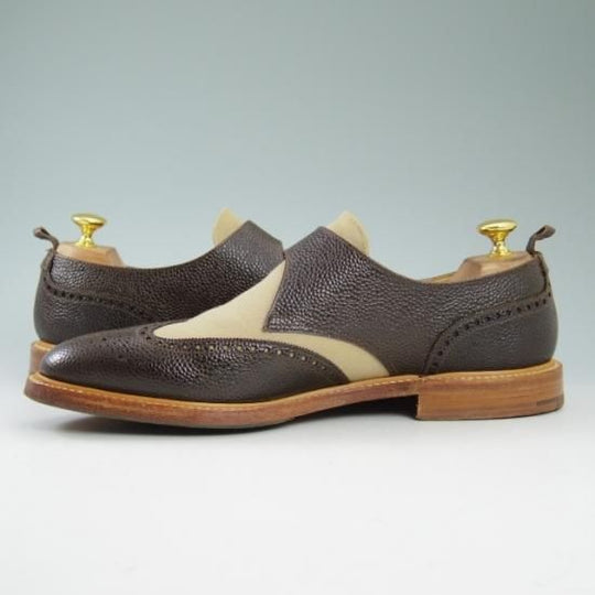 極美品★クロケット＆ジョーンズ UK9.5/US10D【★ブルックスブラザーズ・ブラックフリース別注/BrooksBrothers】Crockett＆Jones★b011
