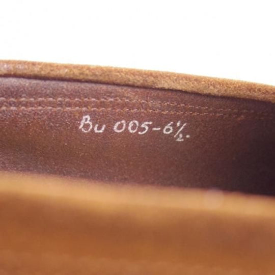 極美品★(伊)ボノーラ SIZE 6.5【★コインローファー】スエード/旧ボノーラ/BONORA★b012