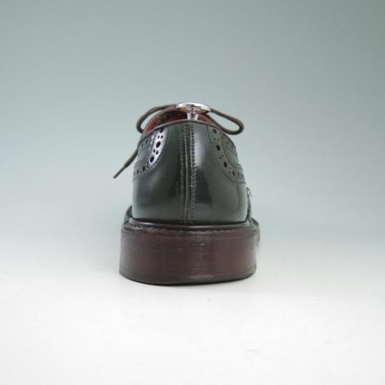 美品☆トリッカーズ SIZE 9【定価10万以上☆コードバン/緑色】バートン