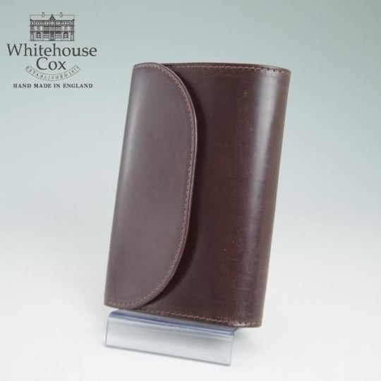 未使用★ホワイトハウスコックス【★三つ折り財布/ブライドルレザー】メンズ/Whitehouse Cox★a958