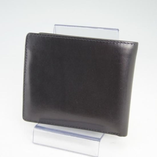 美品★(英)ロウナー/二つ折り財布【★ロイヤルワラント】レザー/メンズ/RAUNER★a959