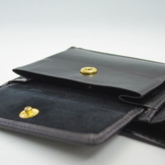 美品★(英)ロウナー/二つ折り財布【★ロイヤルワラント】レザー/メンズ/RAUNER★a959