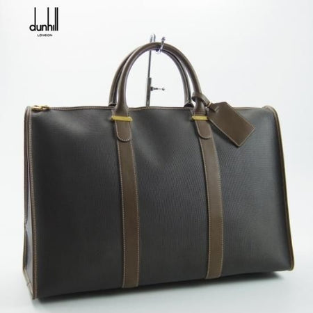 極上★ダンヒル/DUNHILL【★鞄】ボストンバッグ/メンズ ビジネス バッグ★N4777