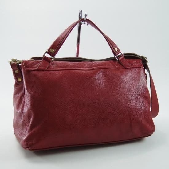 極上★(伊)ザネラート/ZANELLATO【定価10万以上★ポスティーナ L/マルカプント】ショルダー バッグ/メンズ&レディース★N4778
