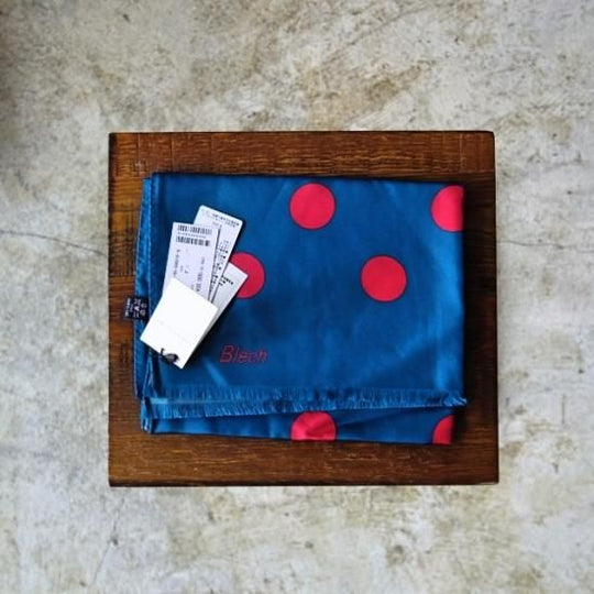 未使用★(伊)ブレック/Blech【定価3.2万円★ストール】TOMORROWLAND取扱/トゥモローランド/シルクプリント★a0N4779