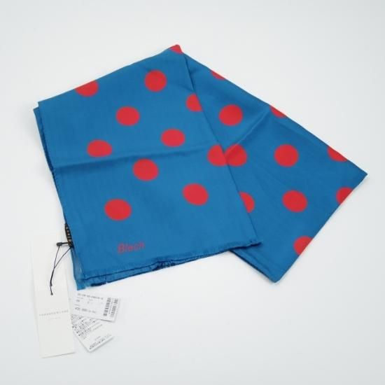 未使用★(伊)ブレック/Blech【定価3.2万円★ストール】TOMORROWLAND取扱/トゥモローランド/シルクプリント★a0N4779