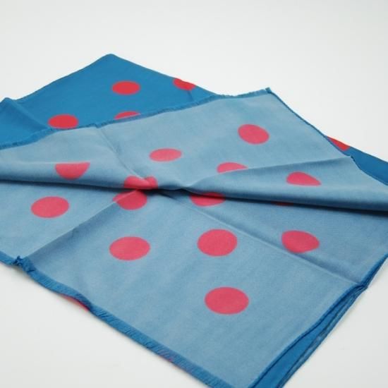 未使用★(伊)ブレック/Blech【定価3.2万円★ストール】TOMORROWLAND取扱/トゥモローランド/シルクプリント★a0N4779