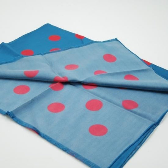 未使用★(伊)ブレック/Blech【定価3.2万円★ストール】TOMORROWLAND取扱/トゥモローランド/シルクプリント★a0N4779