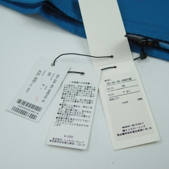 未使用★(伊)ブレック/Blech【定価3.2万円★ストール】TOMORROWLAND取扱/トゥモローランド/シルクプリント★a0N4779