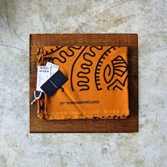 未使用★(伊)マッシモピオンボ【定価2.1万円★ストール/TOMORROWLAND別注】トゥモローランド/MP di Massimo Piombo★a0N4780