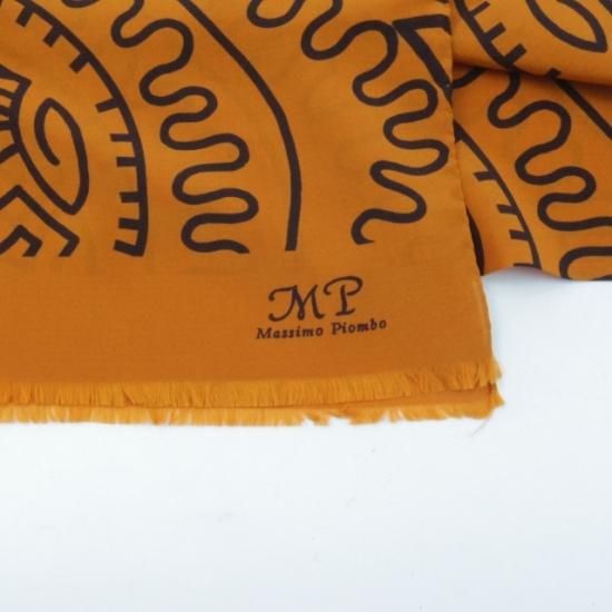 未使用★(伊)マッシモピオンボ【定価2.1万円★ストール/TOMORROWLAND別注】トゥモローランド/MP di Massimo Piombo★a0N4780