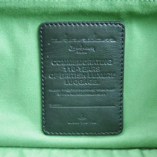 ★(英)グローブ・トロッター/GLOBE TROTTER×Bill Amberg/ビルアンバーグ【定価9万程度★PHANTOM/ボストン】メンズ ビジネス バッグ★N4781